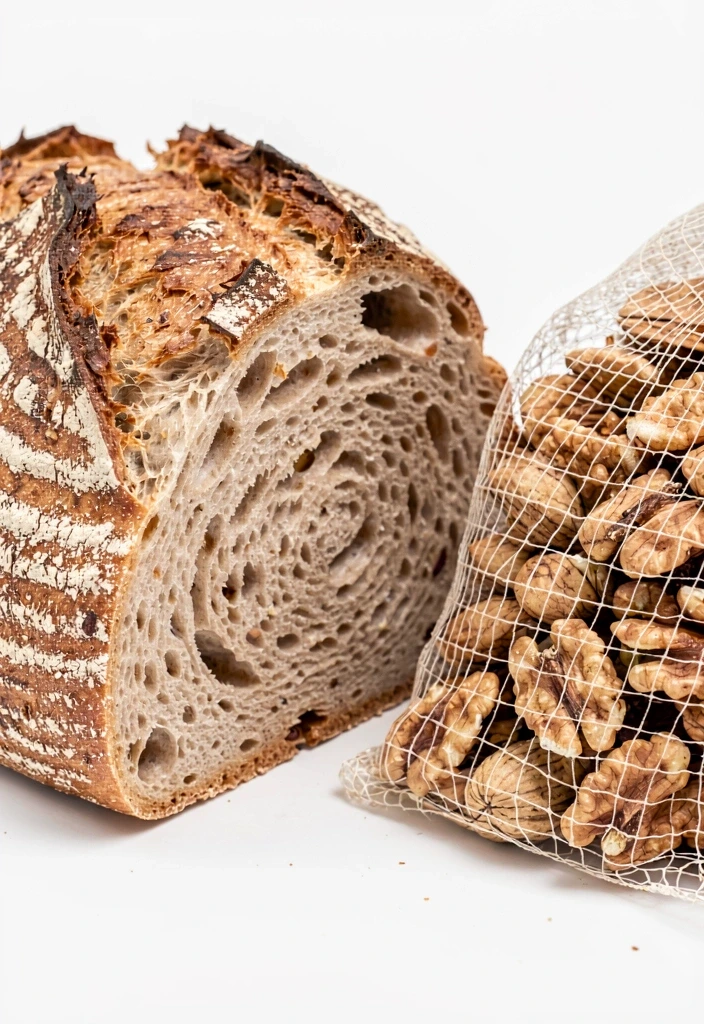 Whole grain breads and nuts